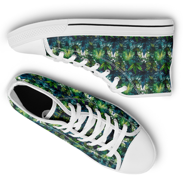Chokefish™ Urban Peak Retro High Tops-Cannabis-012